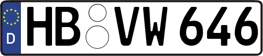 HB-VW646