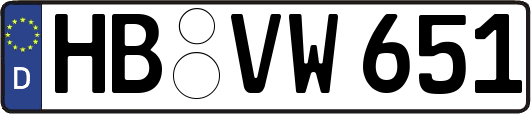 HB-VW651