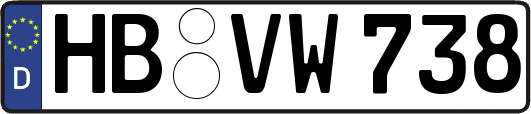 HB-VW738
