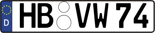 HB-VW74