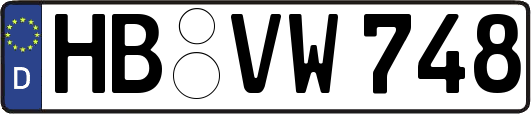 HB-VW748