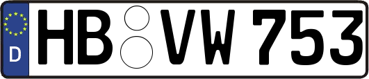 HB-VW753