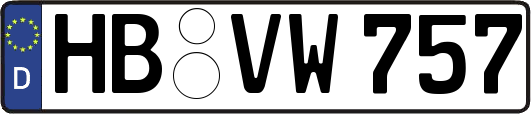 HB-VW757