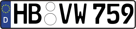 HB-VW759