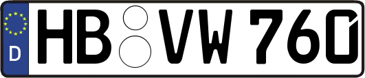 HB-VW760