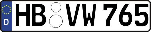 HB-VW765