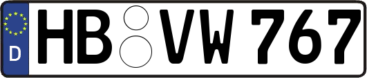 HB-VW767