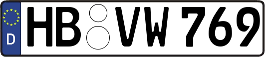 HB-VW769