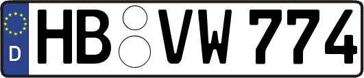 HB-VW774