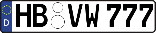 HB-VW777