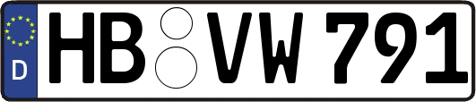 HB-VW791