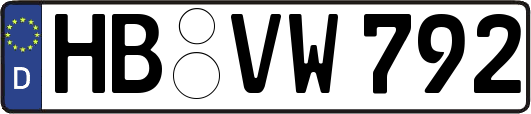 HB-VW792