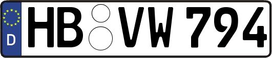 HB-VW794