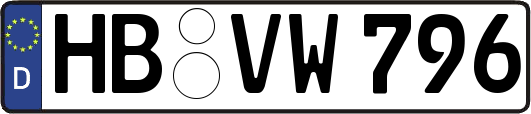 HB-VW796