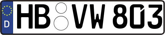 HB-VW803