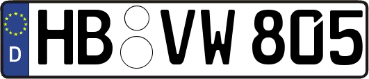HB-VW805