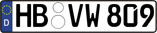 HB-VW809