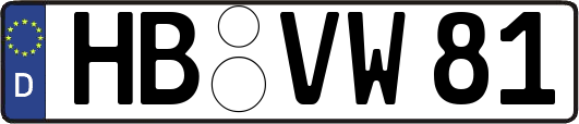 HB-VW81