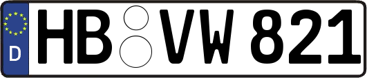 HB-VW821