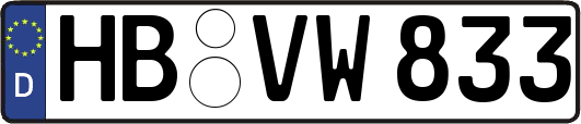 HB-VW833