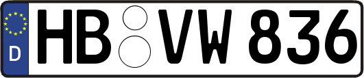HB-VW836