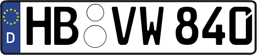 HB-VW840