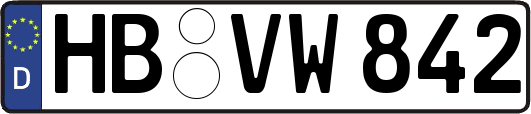 HB-VW842