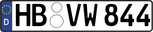 HB-VW844