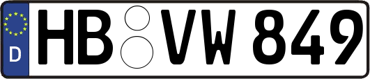 HB-VW849