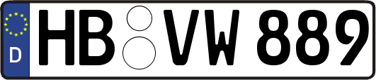 HB-VW889