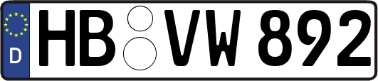 HB-VW892
