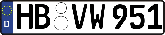 HB-VW951