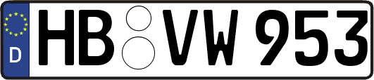 HB-VW953