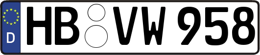 HB-VW958