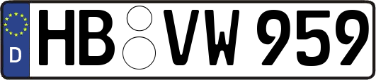 HB-VW959