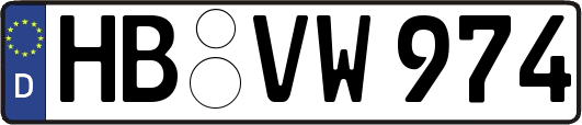 HB-VW974