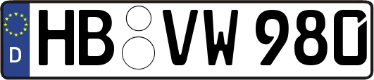 HB-VW980