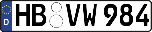 HB-VW984