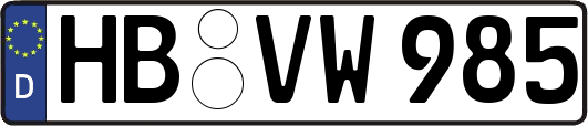 HB-VW985