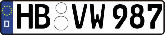 HB-VW987