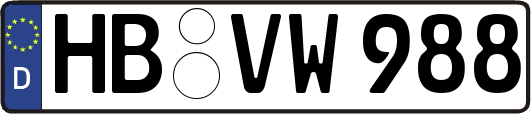 HB-VW988
