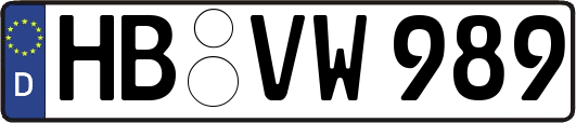 HB-VW989