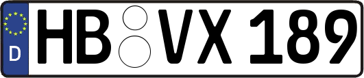 HB-VX189
