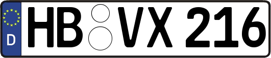 HB-VX216