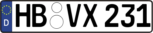 HB-VX231