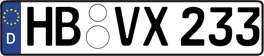HB-VX233