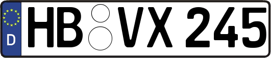 HB-VX245