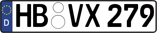 HB-VX279