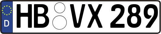 HB-VX289