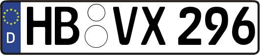 HB-VX296